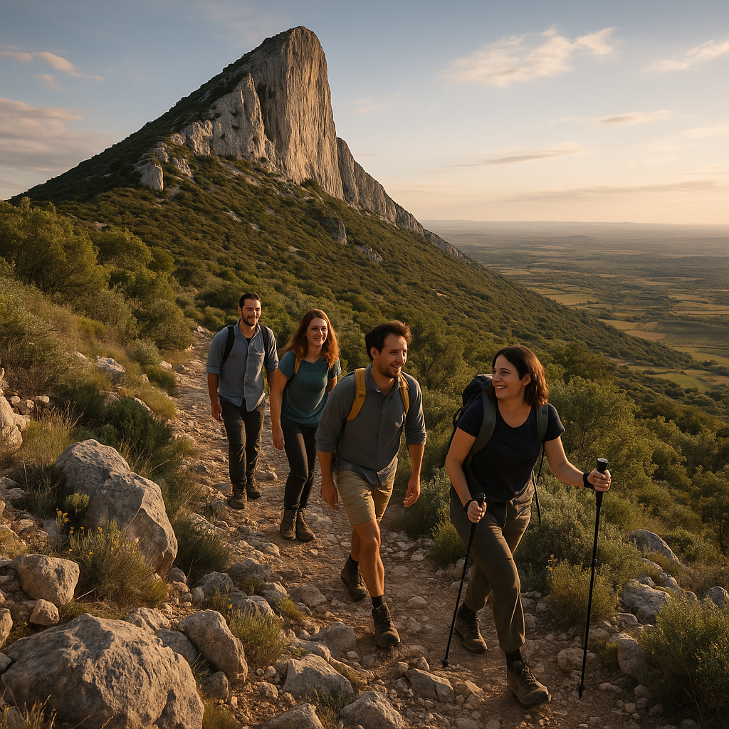 Randonnée célibataire à Montpellier : garrigues, Pic Saint-Loup et mer