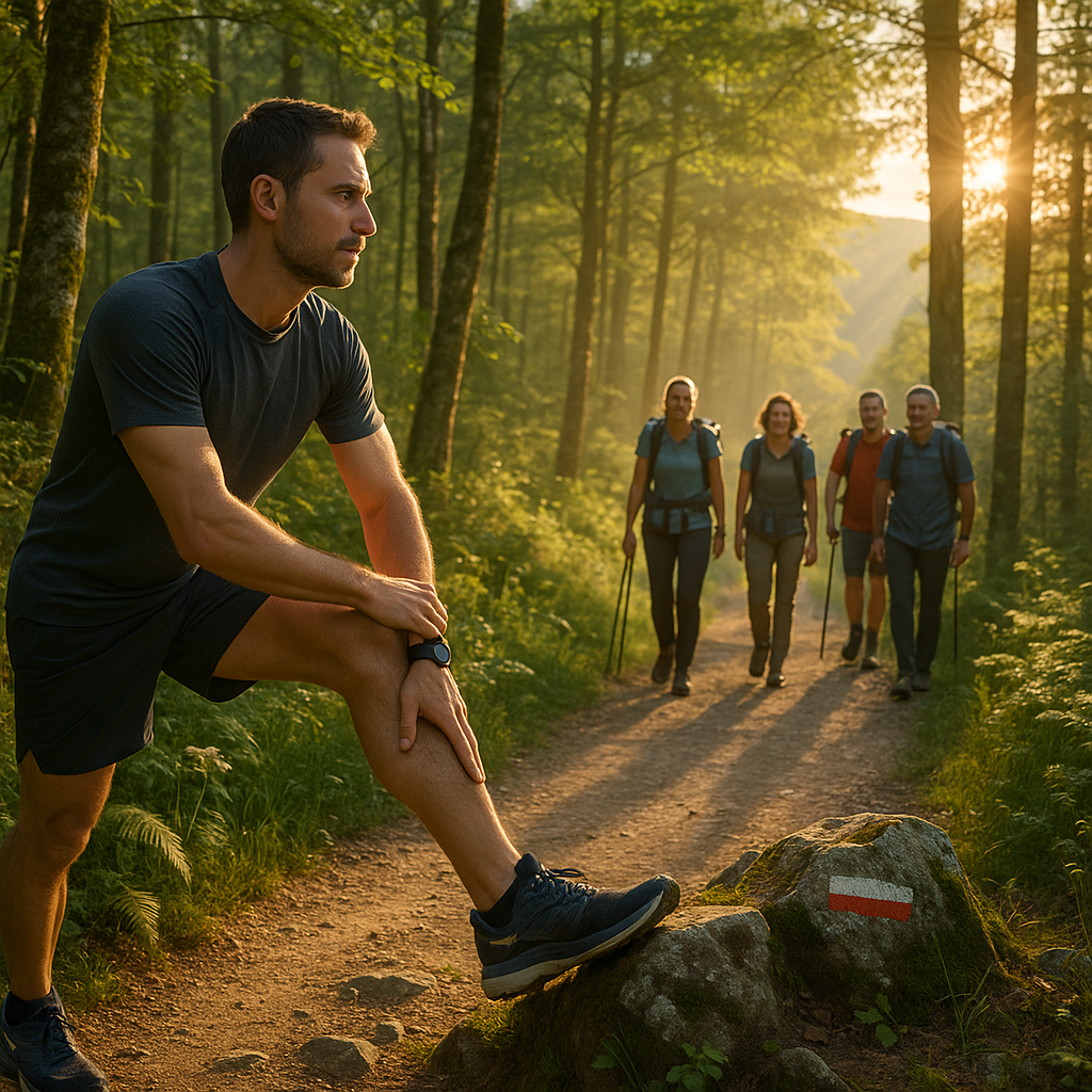 Préparation physique pour une randonnée entre célibataires